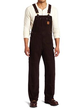 Carhartt Carhartt Men's Sandstone Bib Overall/Unlined R06 38x32